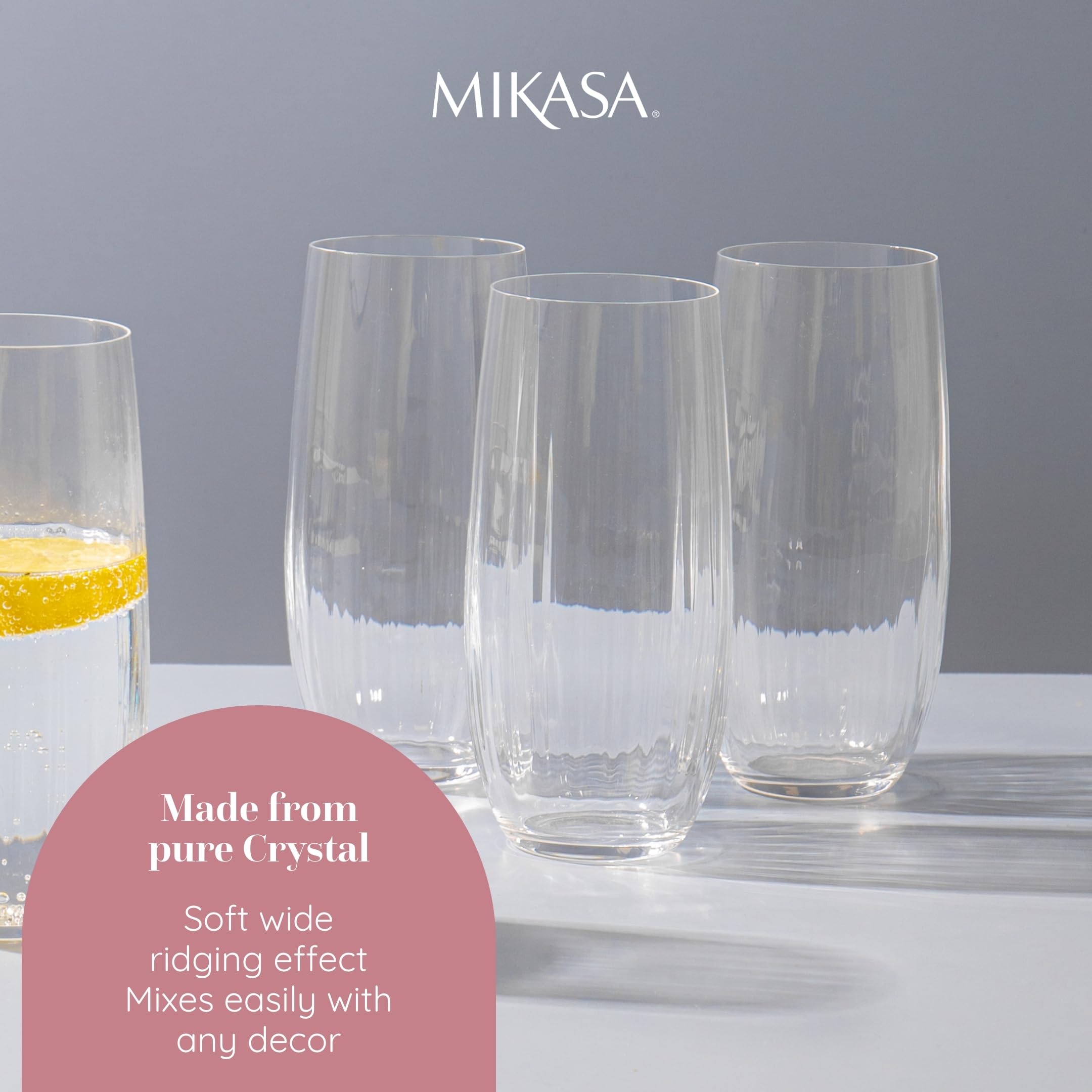 Mikasa Palermo wijnglas (400 ml) (set van 4 Mikasa Palermo wijnglas (400 ml) (set van 4