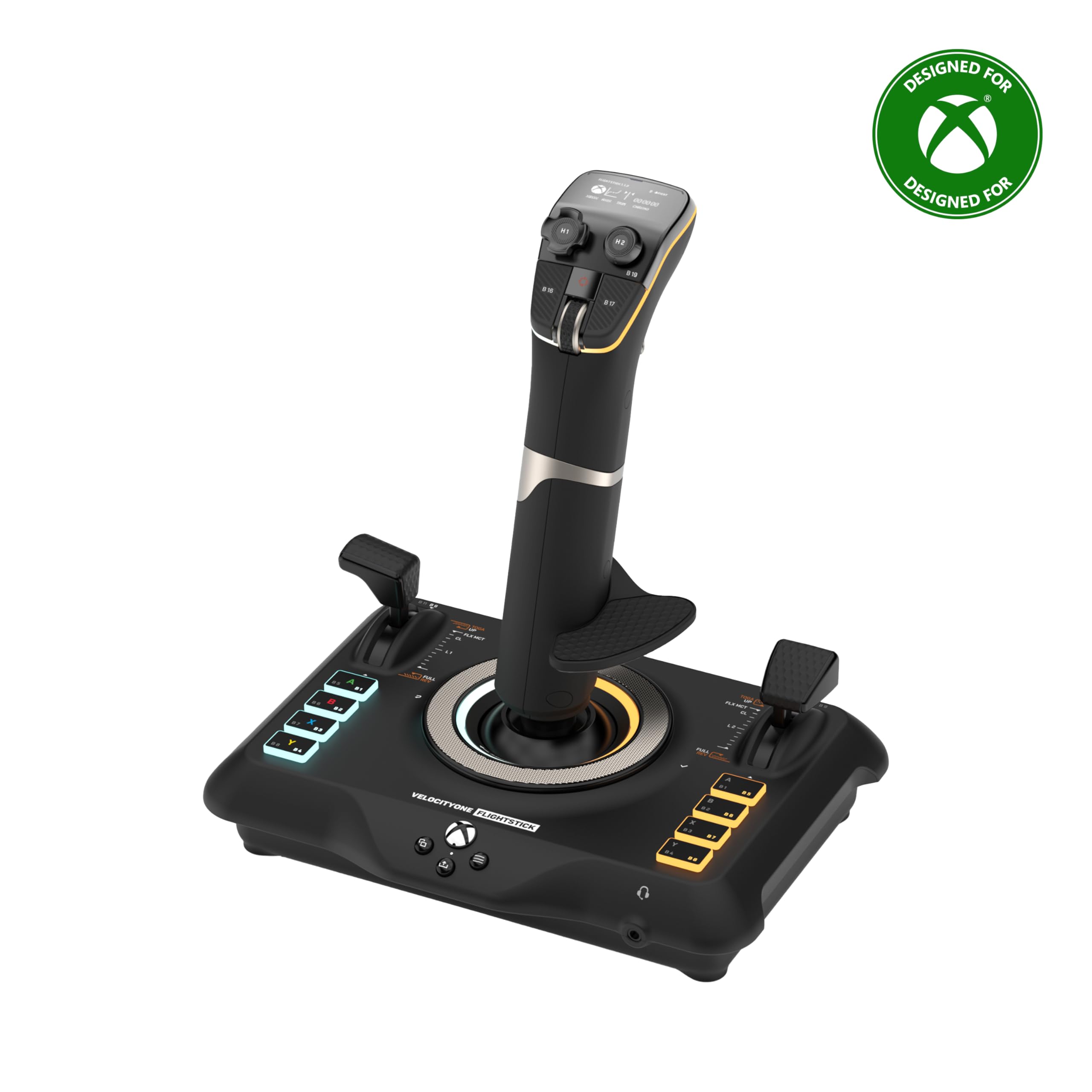 Turtle Beach VelocityOne Flightstick Universal Simulation Controller Joystick for Air & Space Combat Simulation - Xbox Series X, Xbox Series S, Xbox One, Windows 10, and Windows 11 PCs