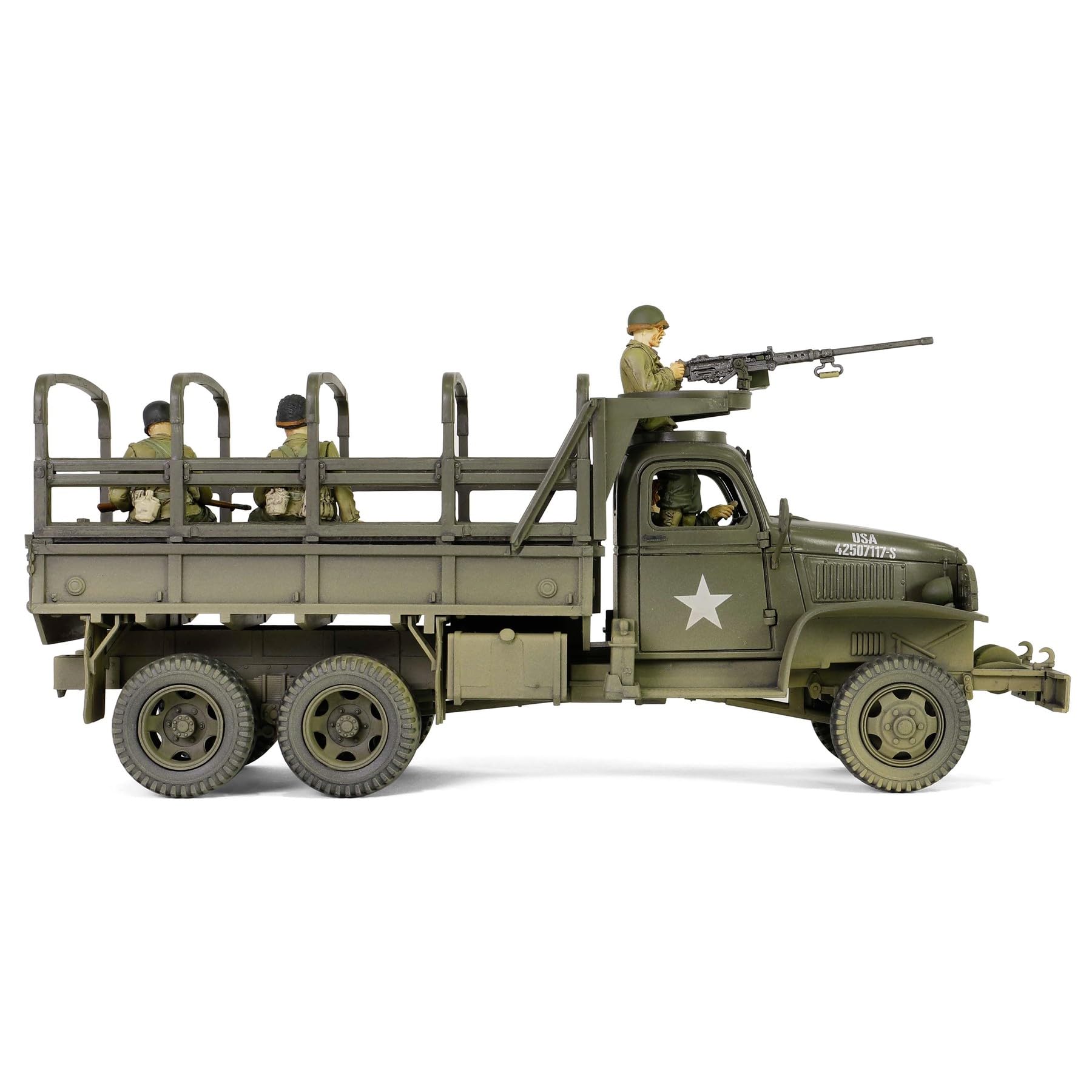 Forces of Valor 1:32 US GMC CCKW 353B Fanterie Div. - Modello da pavimento, modellismo, modello Diorama, modello militare, Die-Cast