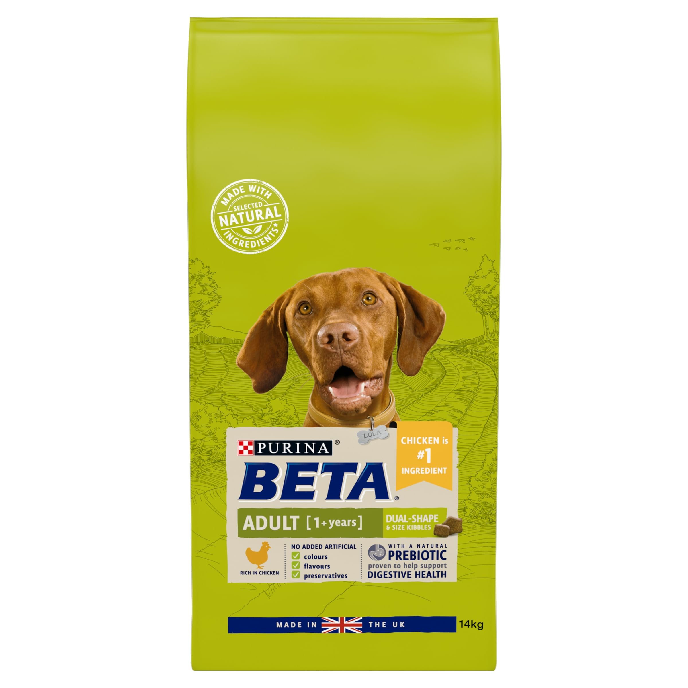 BETA Adult Chicken Dry Dog Food 14kg