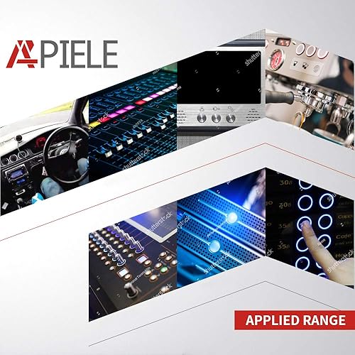 Miniatura 7 de APIELE Interruptor de botón momentáneo de 10 amperios de 0.866 in, 12 V, ojo de ángel, LED, impermeable, autorreinicio, 78 pulgadas, 1NO 1NC (acero