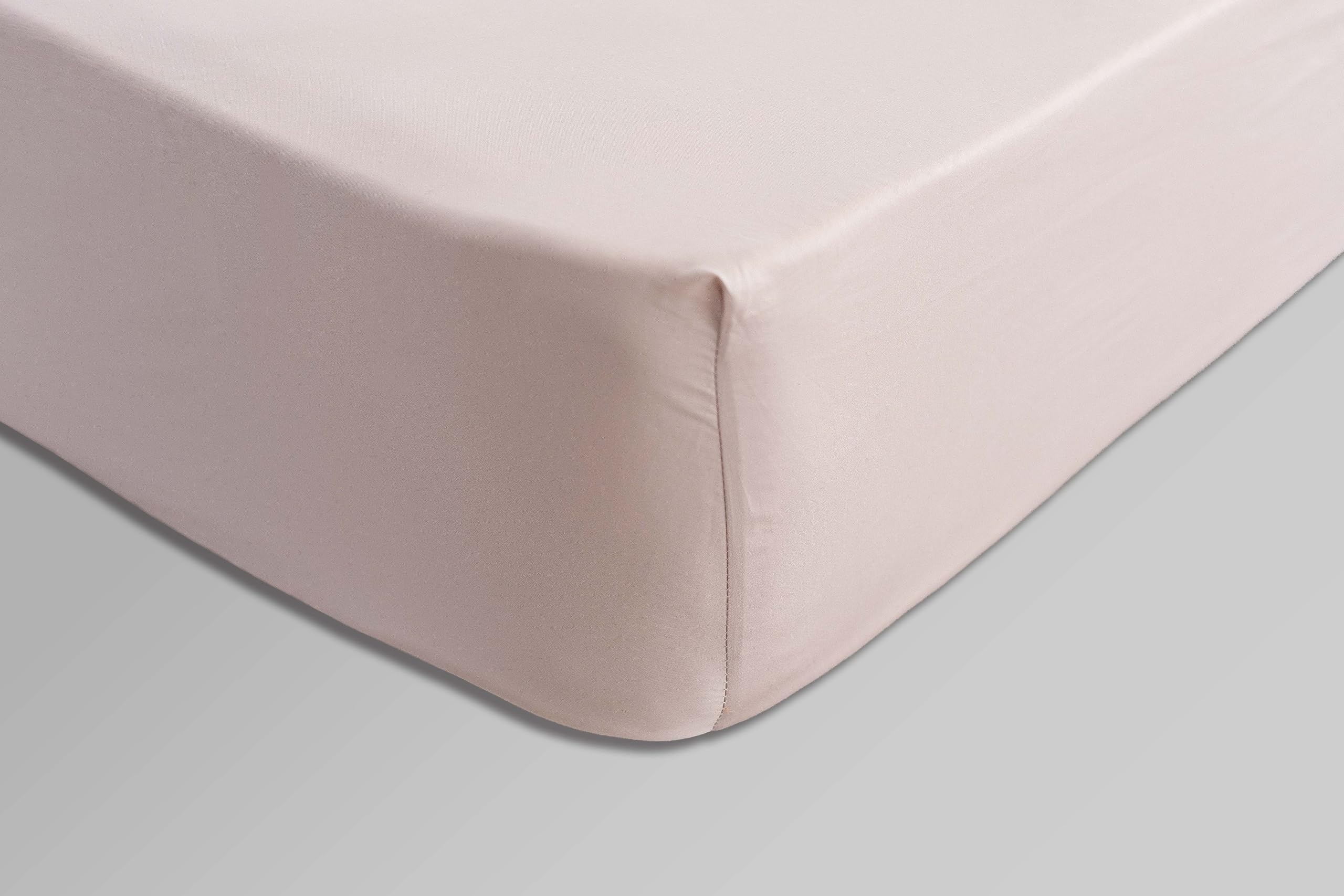 Fantasy Sateen Modern Taupe Fitted sheet 150x200cm
