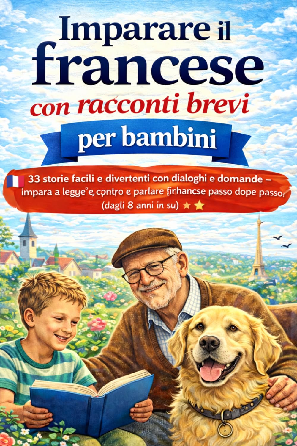 Imparare il francese con racconti brevi per bambini dagli 8 anni in su: 33 storie facili e divertenti con dialoghi e domande – impara a leggere, capire e parlare francese passo dopo passo