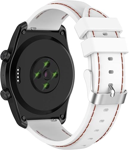 Miniatura 4 de Paquete de 3 correas de silicona de liberación rápida de 0.866 pulgadas compatibles con Fossil Men's de 1.732 pulgadas Gen 6/Gen 5 Julianna, Q