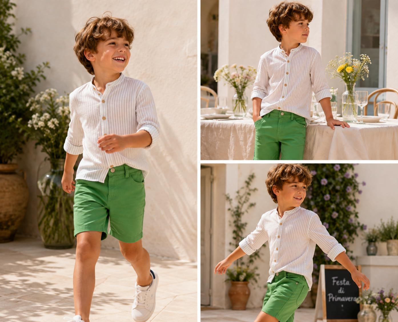 Mayoral Pantaloncino Bermuda Bambino in Cotone, Shorts Verde 5 Tasche, Chiusura Zip e Bottone, vestibilità Comoda, Look Casual Estivo, Adatto a Bambini e Ragazzi, 204, età 4 Anni, Regular