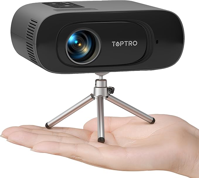 Mini Projector Full HD 1080P Support, Car Keystone, WiFi Bluetooth