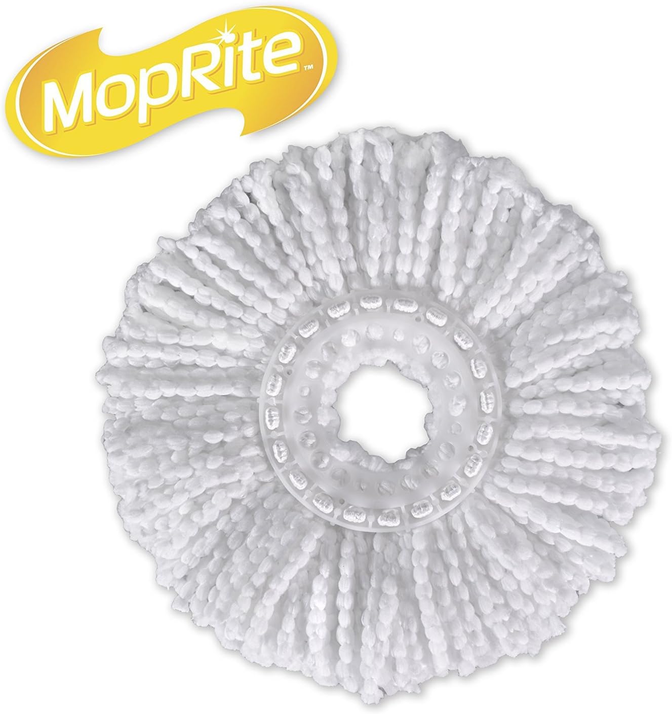 Microfiber Spin Mop Replacement Mop Head for Deluxe Stainless Steel Model (for Model D01SB)