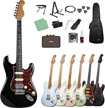 Eris Nestia ストラトキャスター ローステッドネック 新品同様！ Eris. Nestia エレキギター ローステッドメイプルネック SSH