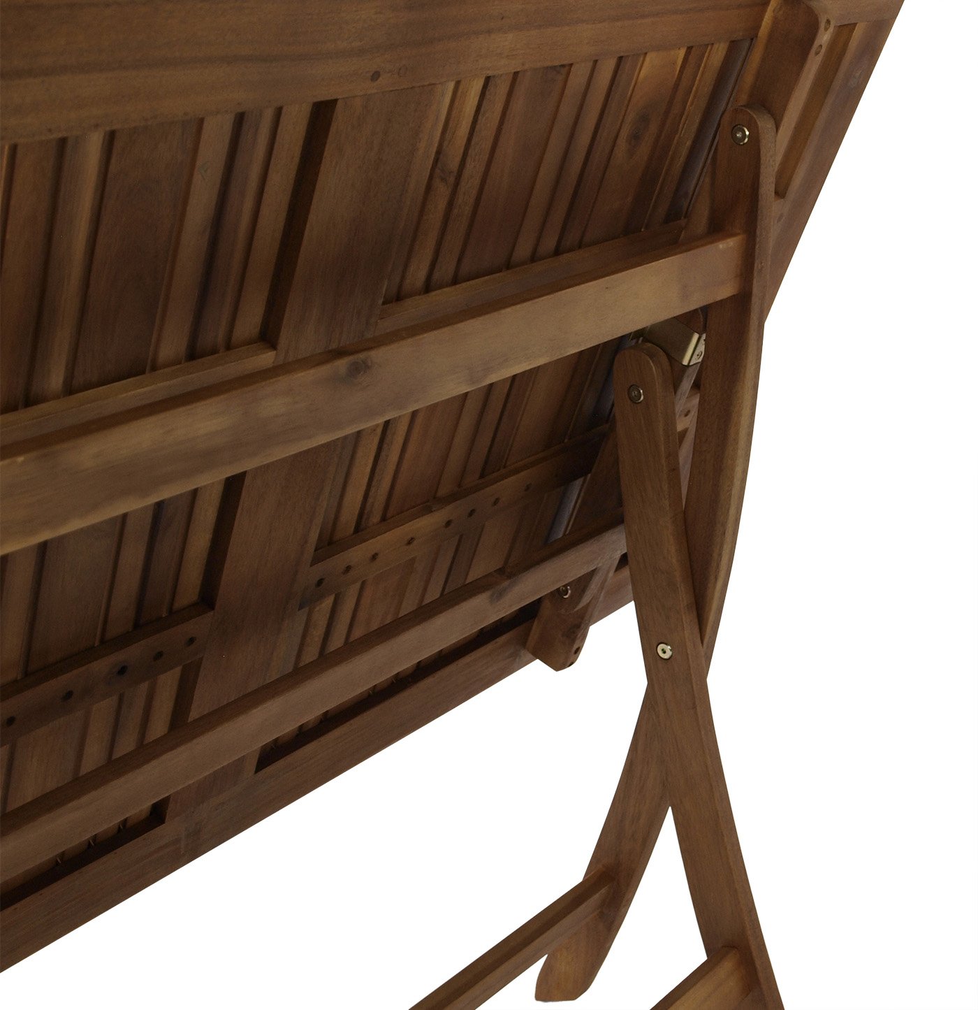 DEGAMO Gartentisch Klapptisch Maracana 70x120cm, Akazie geölt
