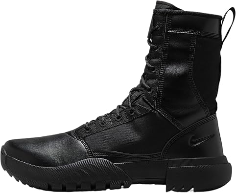 Nike SFB Air Field Ukiah 8" Tactical Boots, Black/Black, 12.5
