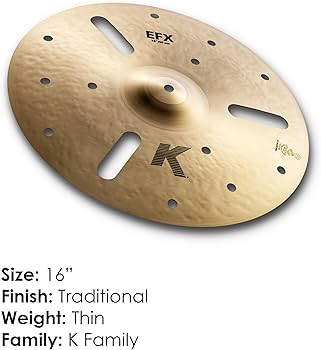 Amazon.co.jp: ジルジャン エフェクトシンバル K 16インチ K0890