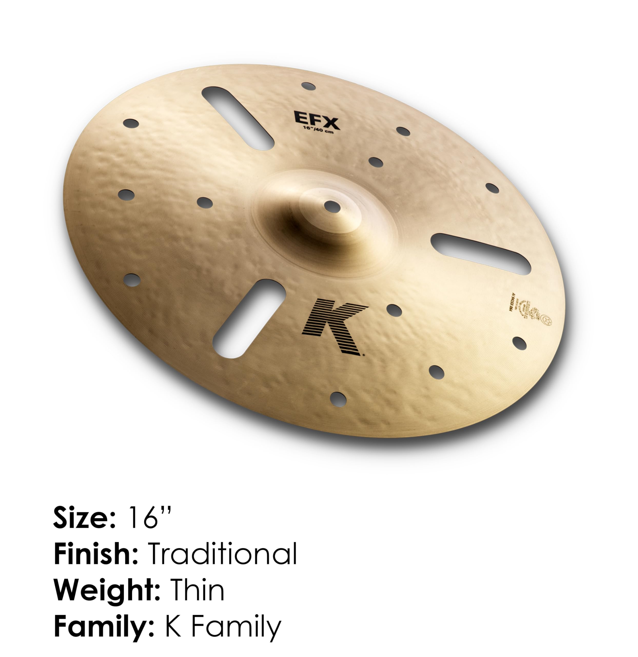 Amazon.co.jp: ジルジャン エフェクトシンバル K 16インチ K0890