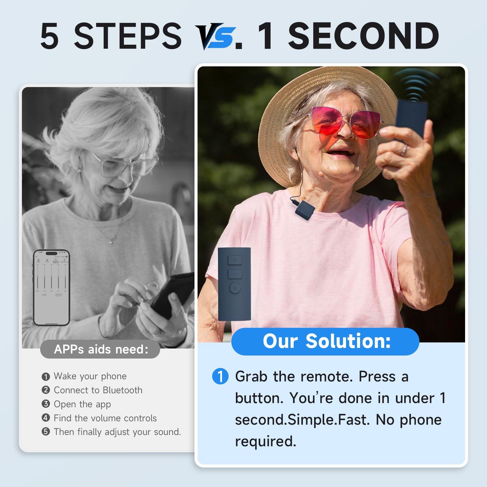 PRO Black-Magic Simple, modello innovativo con telecomando, senza applicazioni. Nessuna configurazione. Basta cliccare. Ottieni il suono.