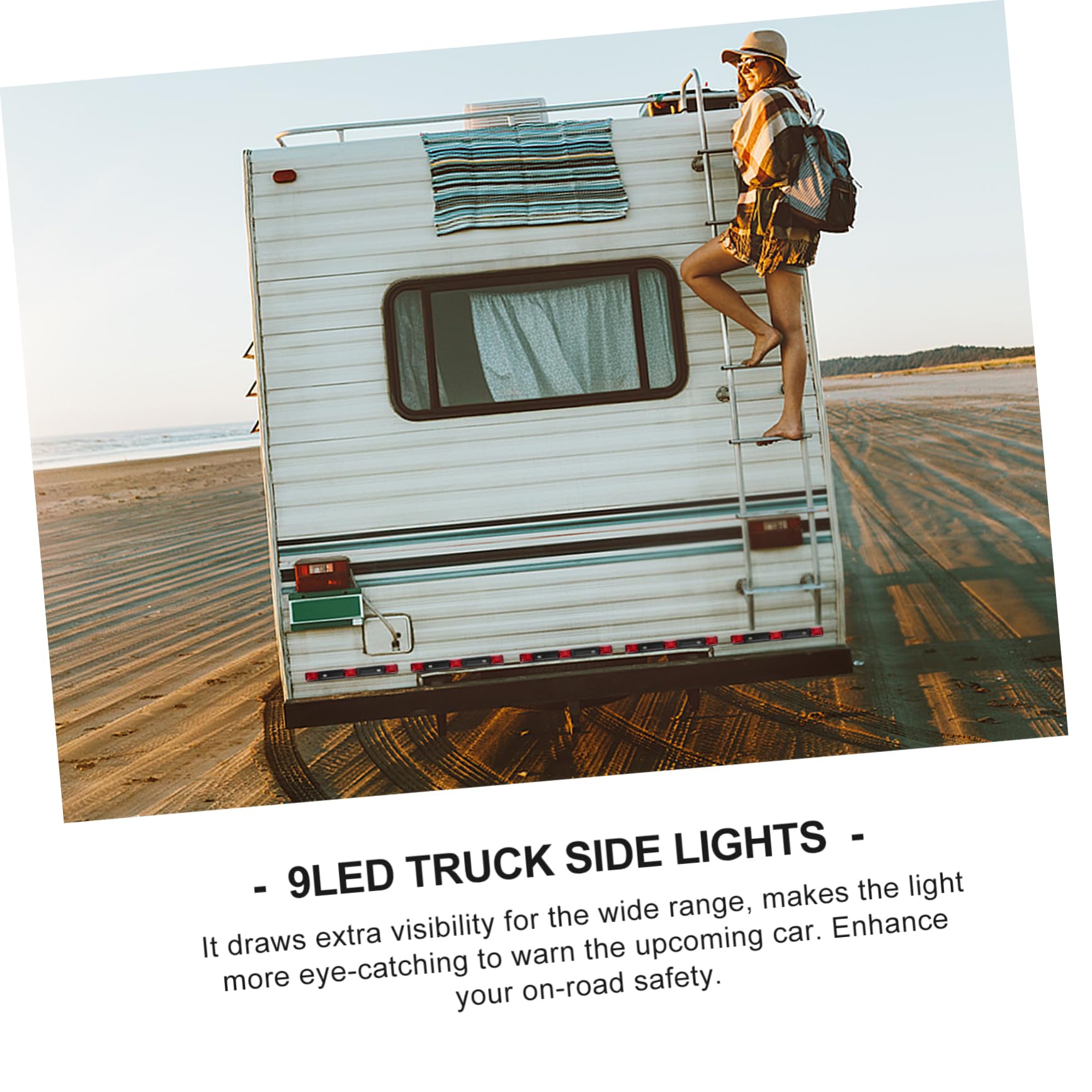 2 Pezzi Barra Luce LED LED per Camion e Luce Posizionamento e Alta Luminosità e Basso Consumo Sicurezza Potenziata per Veicoli Commerciali e Autobus