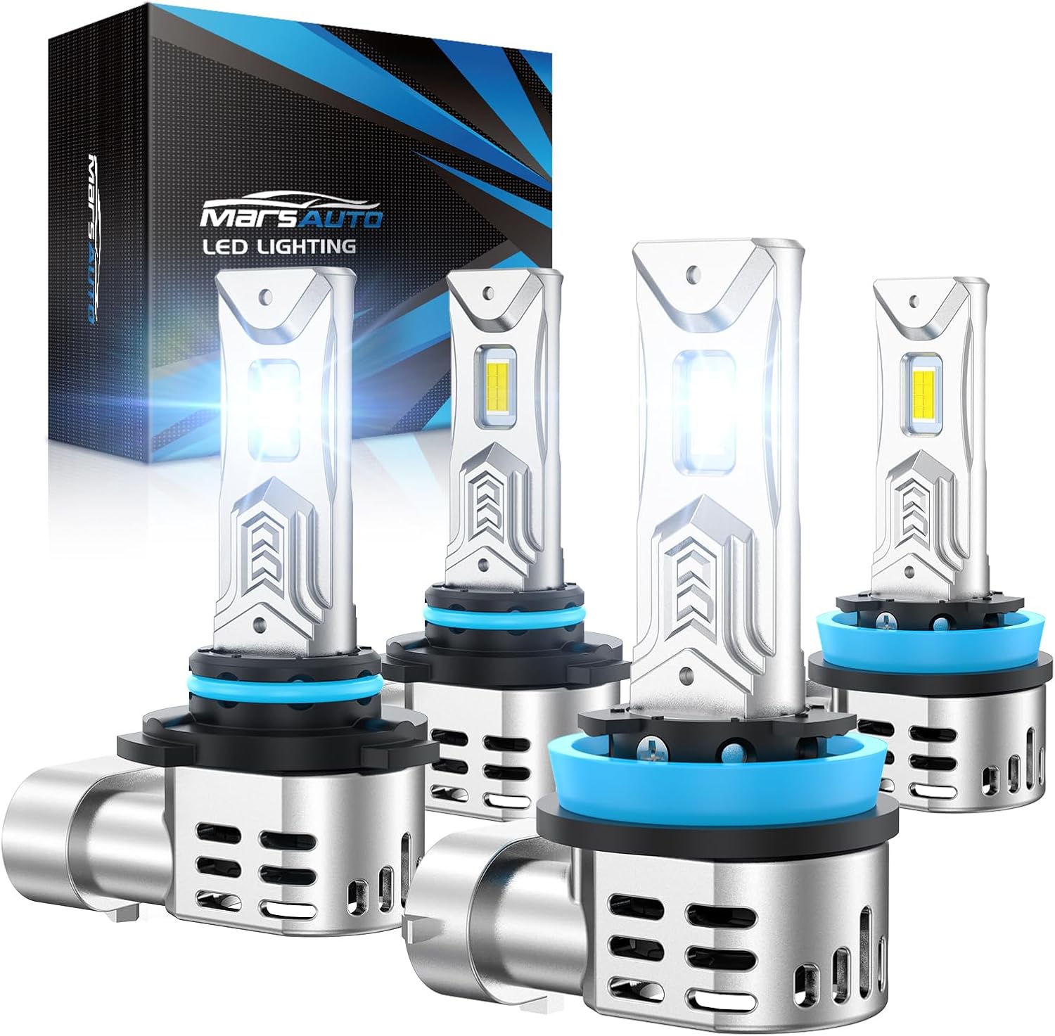 Marsauto M4 series H8 Fog bulbs for Powersport or Fog Light