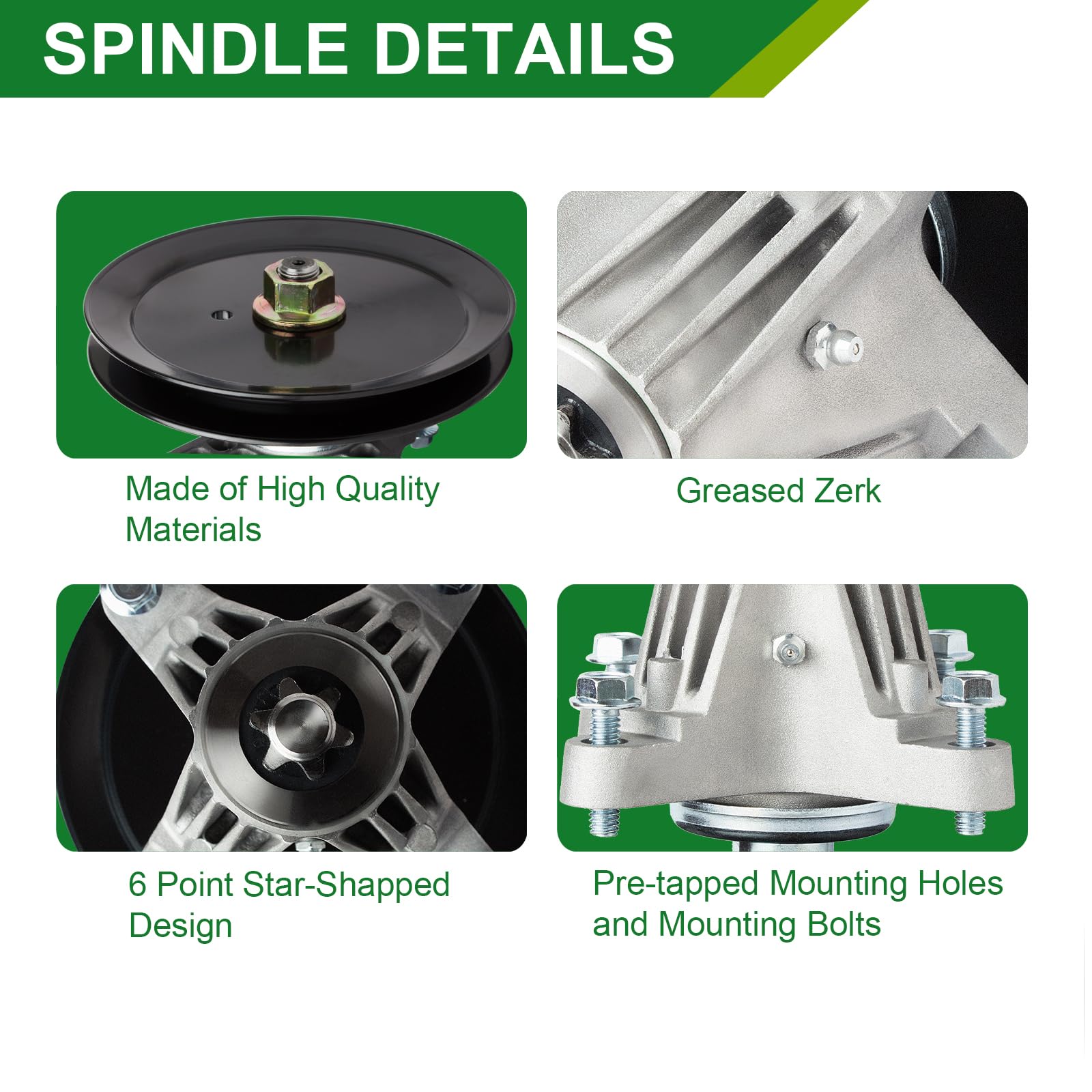 Amazon.com: 918-06977A 618-06977 Spindle Assembly - Fits 46 Inch