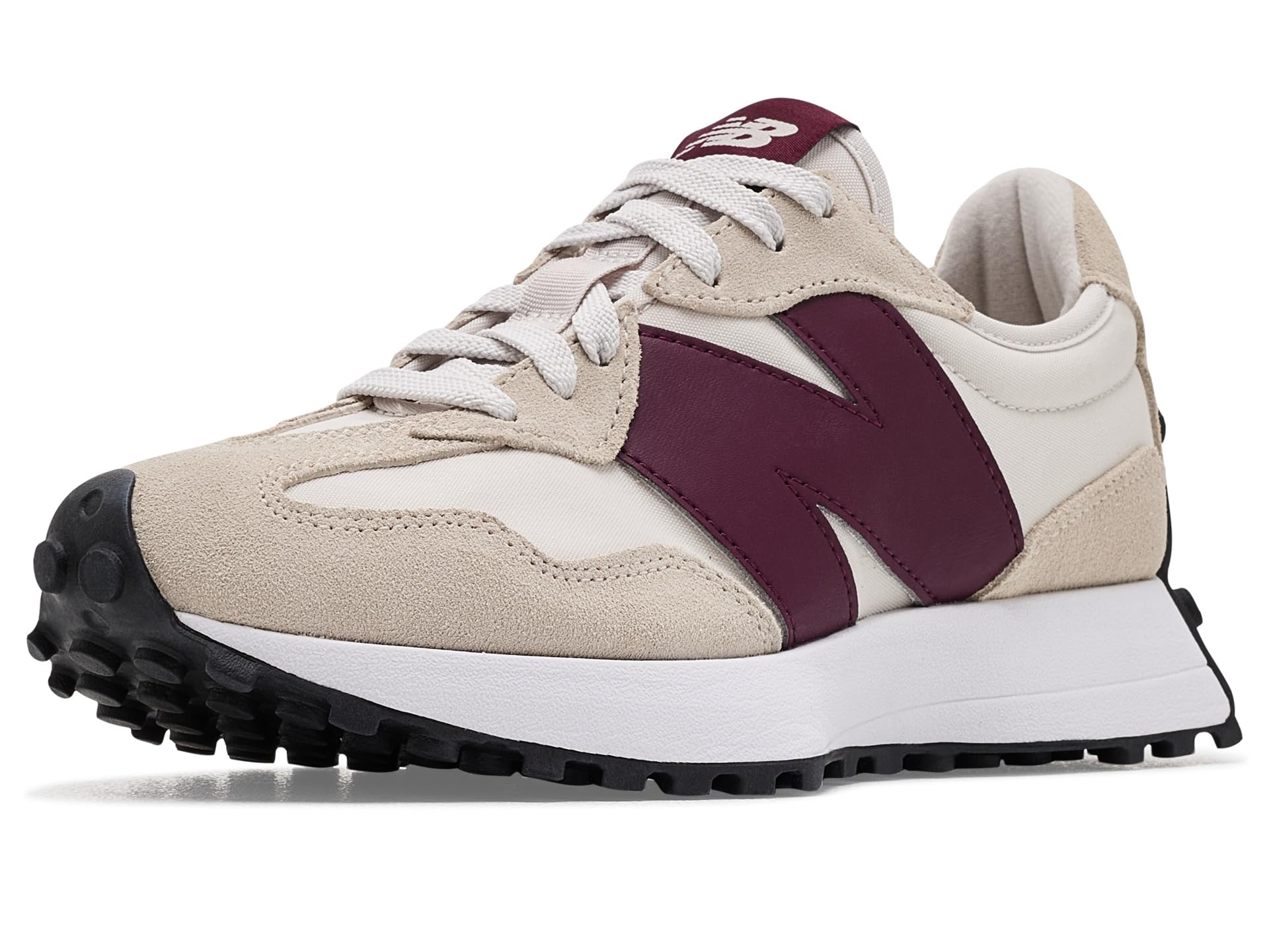 New Balance Women's 327 9 Angora/Mulled Wine