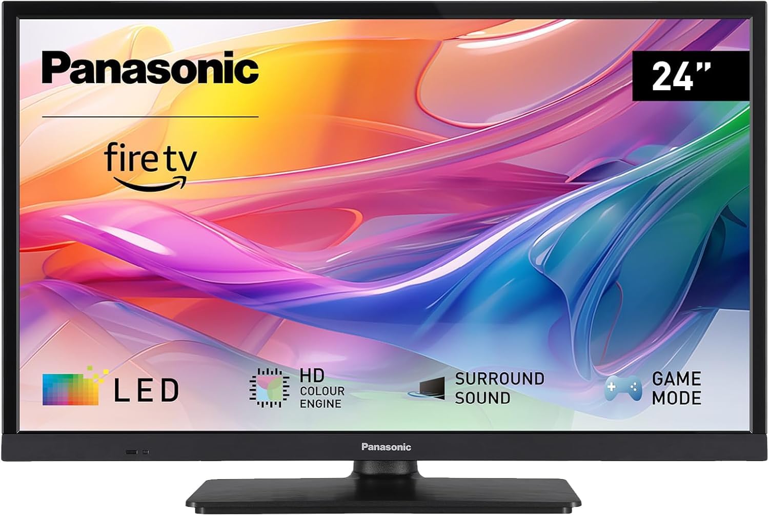 Panasonic TV-24S50AEZC, 24 Pulgadas televisor, HD LED, Fire TV | HD Colour Engine, HDR, Alexa Control De Voz, Modo De Juego, Reproductor Multimedia, Smart TV, S50 Serie