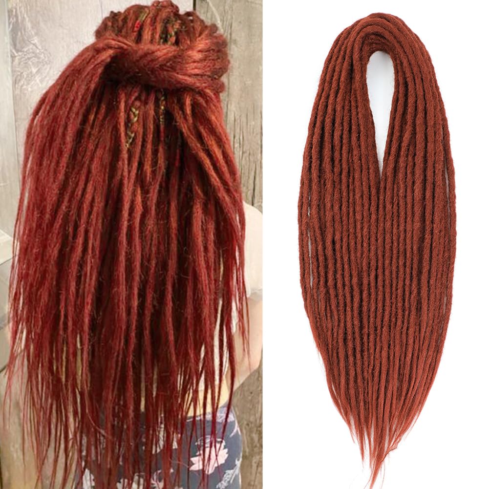 Ajsowju Straight Dreadlock Synthetic Double Ended