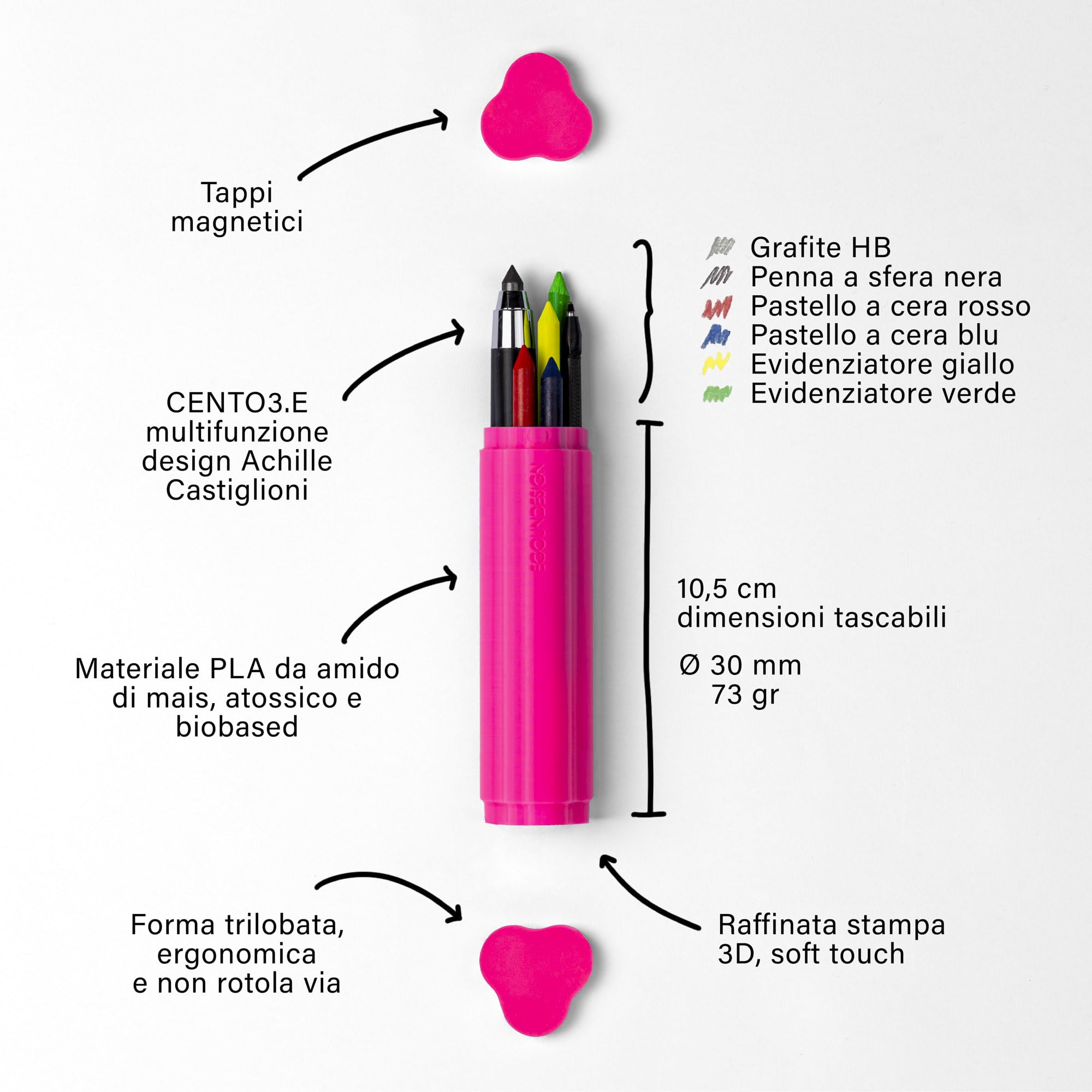 Atelier Portatile Triloby-Me Pink