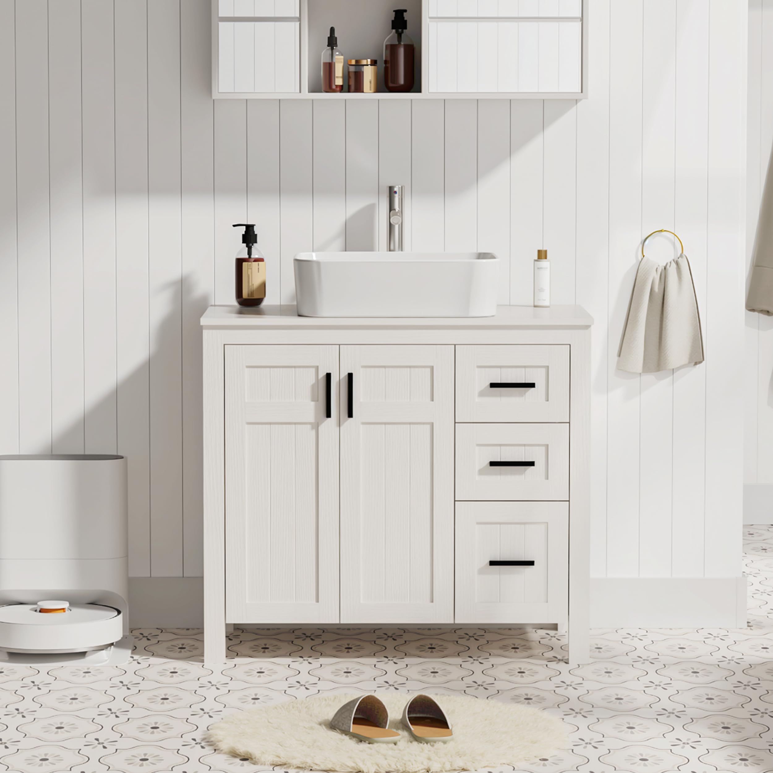 eclife 36' Bathroom Vanity with Sink Combo