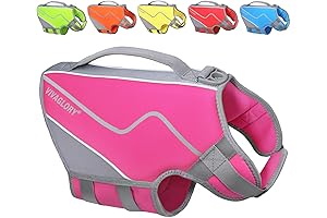 VIVAGLORY Life Jacket for Dogs: Explore the Waters with Your Furry Friend!