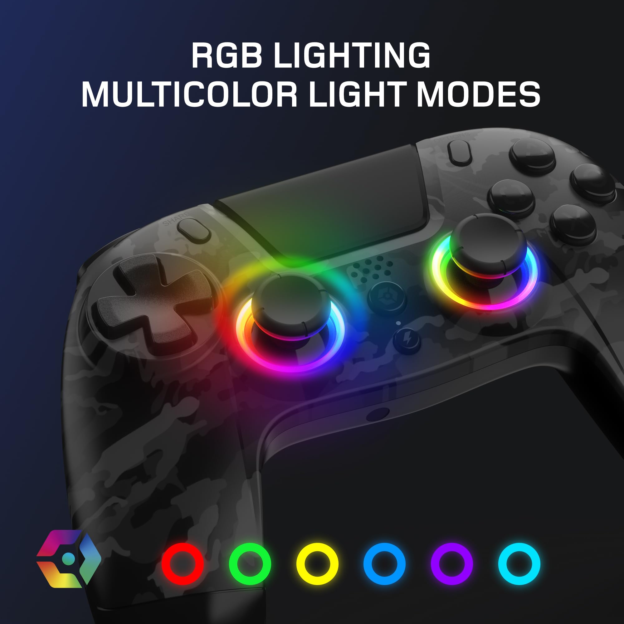 VX4 WIRELESS RGB CAMO CONTRL-Playstation 4