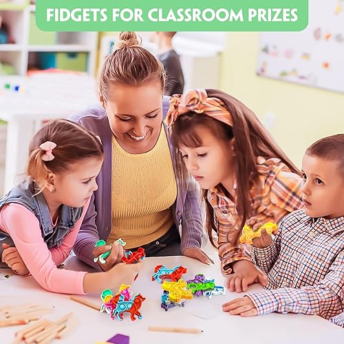 Miniatura 5 de Juguetes para ansiedad a granel para niños, regalos de fiesta de cumpleaños para niños, 20 unidades de lindos juguetes para la ansiedad de perro,