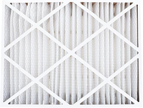 Miniatura 9 de Filterbuy Filtro de aire MERV 8 de 17.5 x 21 x 5 pulgadas, protección contra el polvo (paquete de 1 unidad), filtros de aire plisados HVAC para