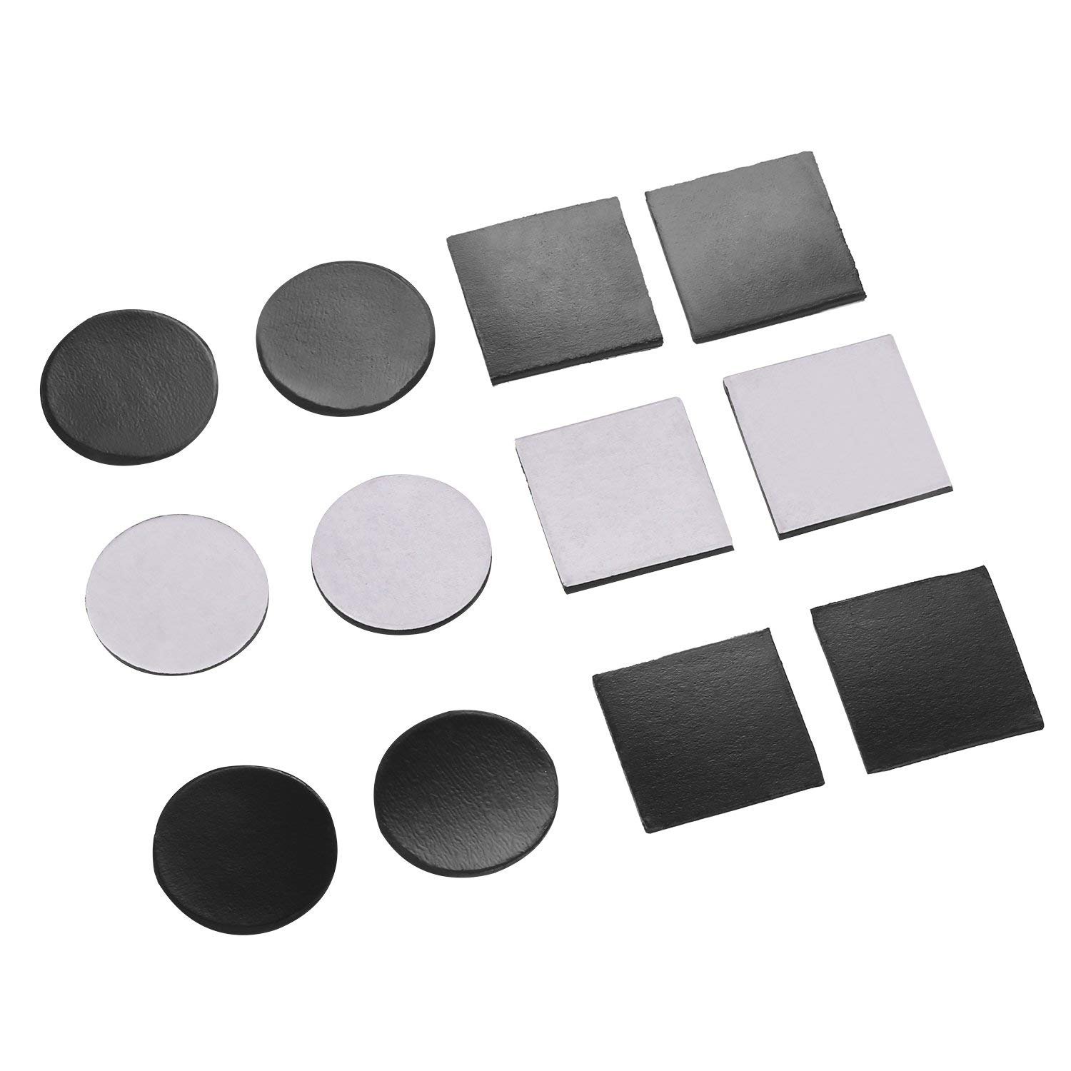 Pack of 100 Adhesive Squares (Each 20 x 20 x 1.5 mm) and