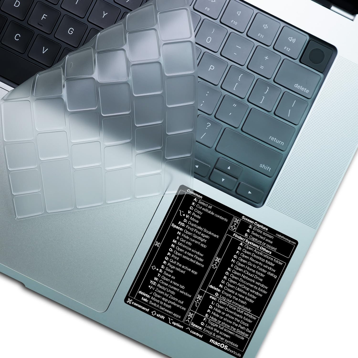 Amazon.com: Afterplug Ultra-Thin Keyboard Cover (US ANSI) + Mac OS