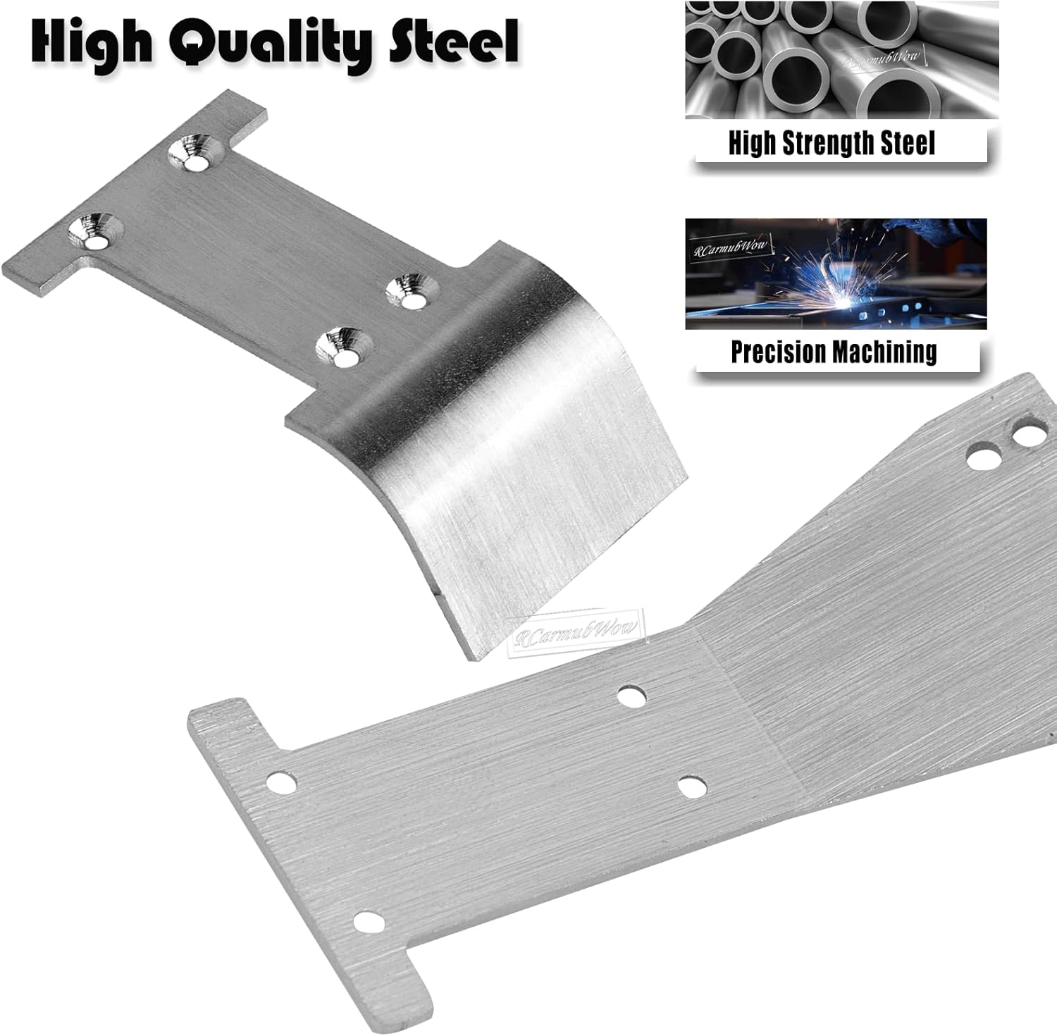 RC Chassis Armor Skid Plate Protecter Guard & Wheelie Bar Set Upgrades Part for 1/18 LaTrax Teton,LaTrax Rally,Navy Blue