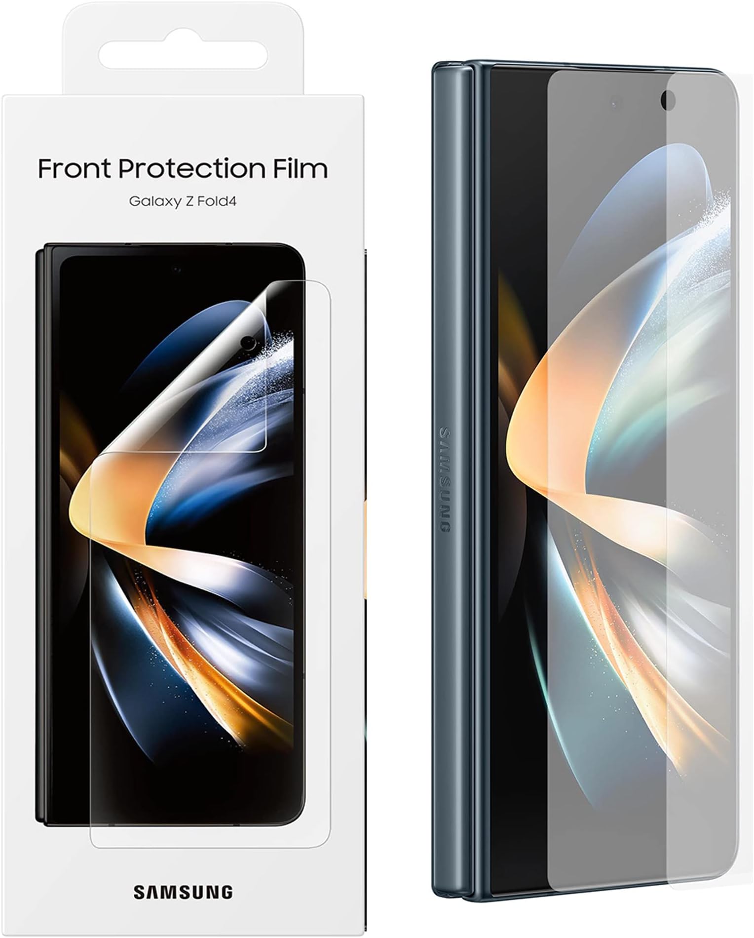 SAMSUNG Z Fold 4 Screen Protector - Front Protective Film, Phone Display Shield, High Touch Sensitivity, Anti-Scratch & Fingerprint Protection - Transparent, Clear