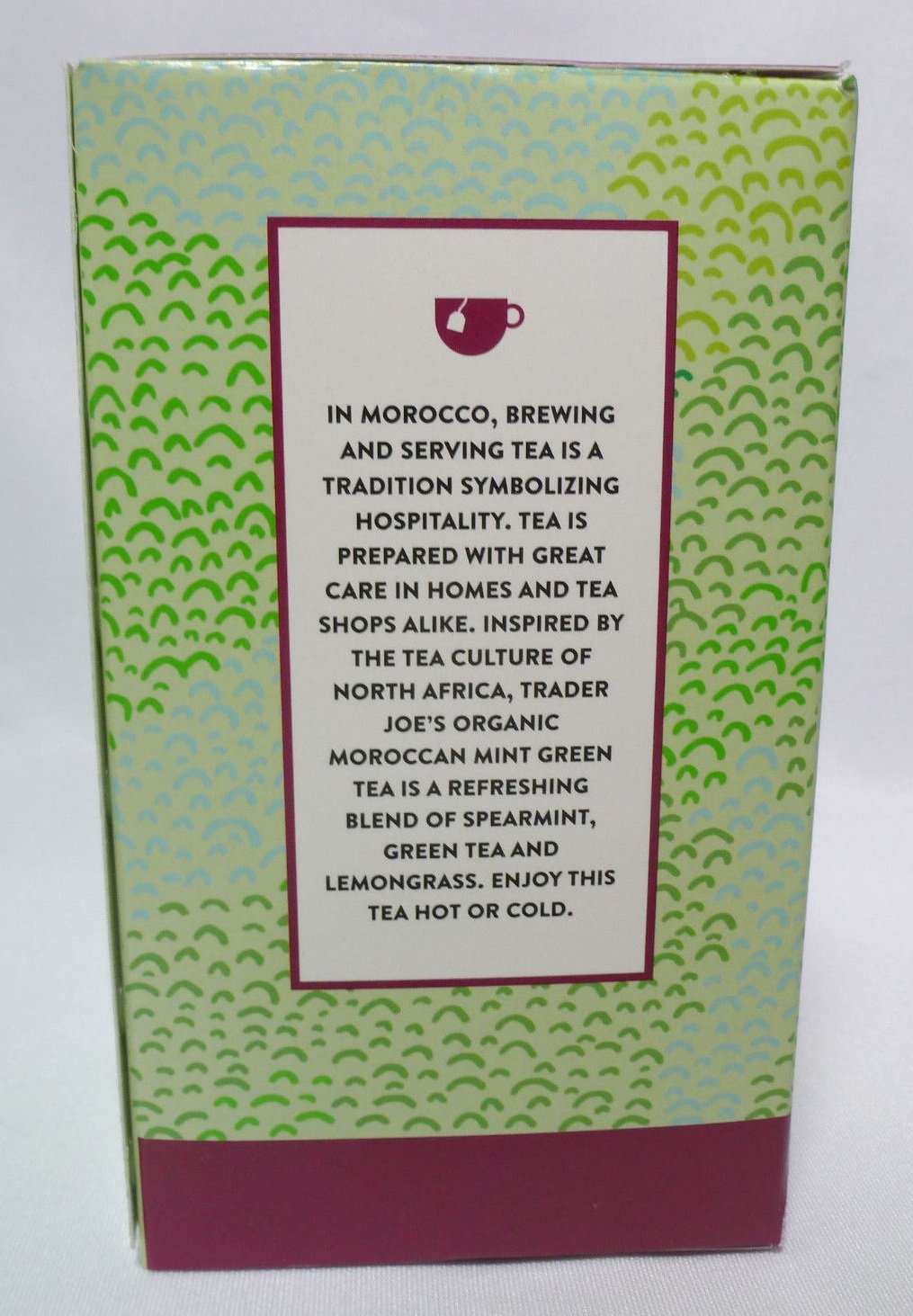 Trader Joes Moroccan Mint Green Tea - 2 pack