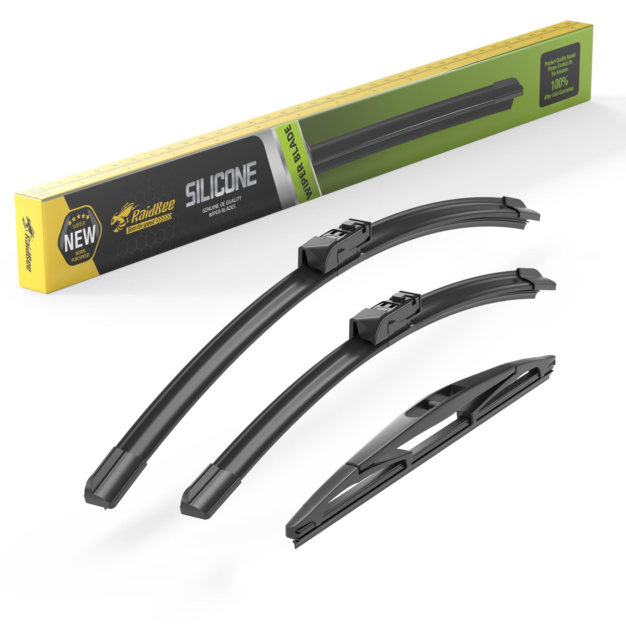 Raidbee Silicone 26 inch 16 inch 12 inch Set for Subaru