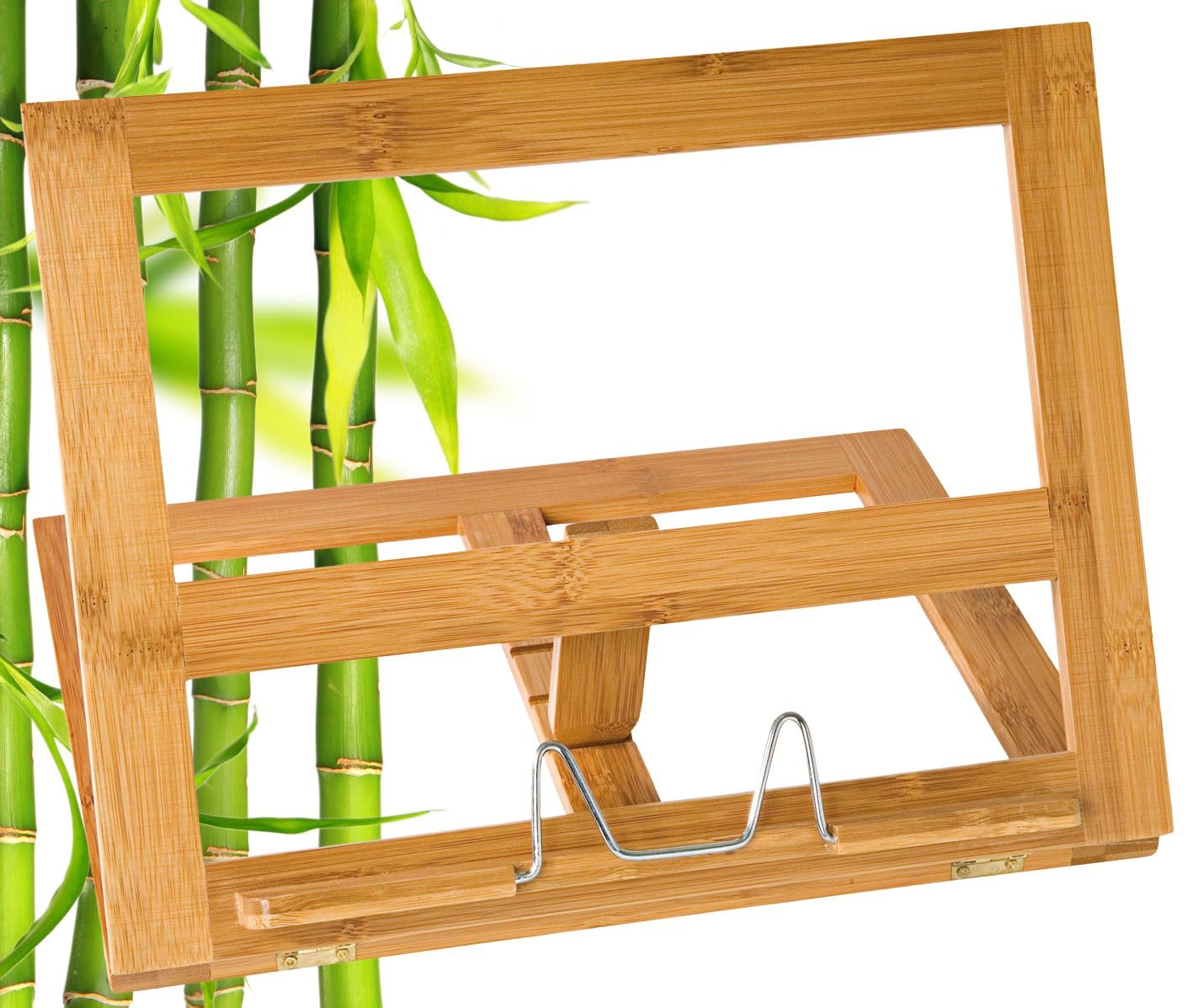 WEDO 2113107 Buchstnder Holz Bambus braun groe Ausfhrung, 34 x 26 x 4,7  cm : Amazon.de: Brobedarf & Schreibwaren