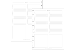 BetterNote To Do List Refill Pages for Levenger Circa Notebooks