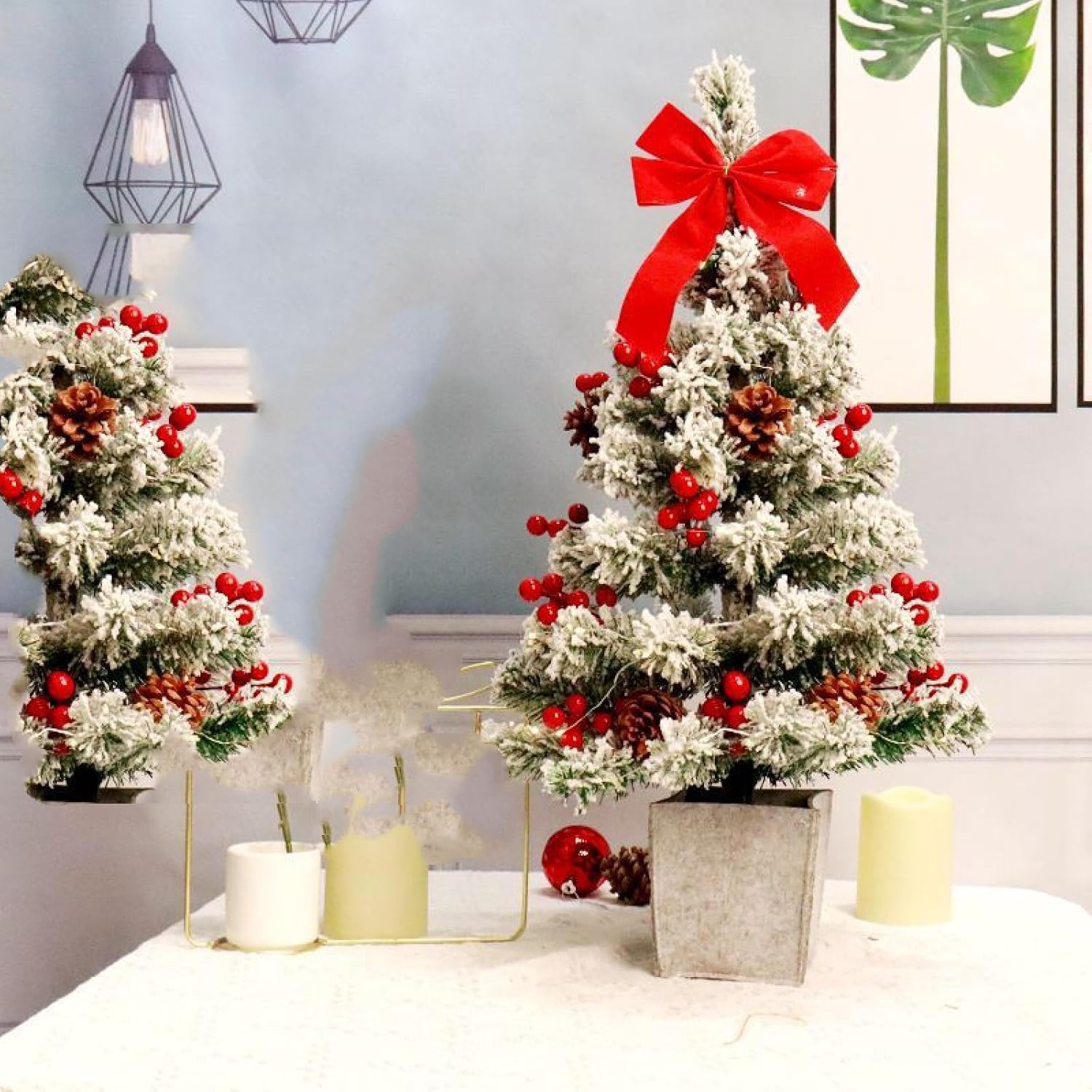 Christmas Tree Home Mini Decoration Small Tree ○ChineseHawthornpackage(60cm)