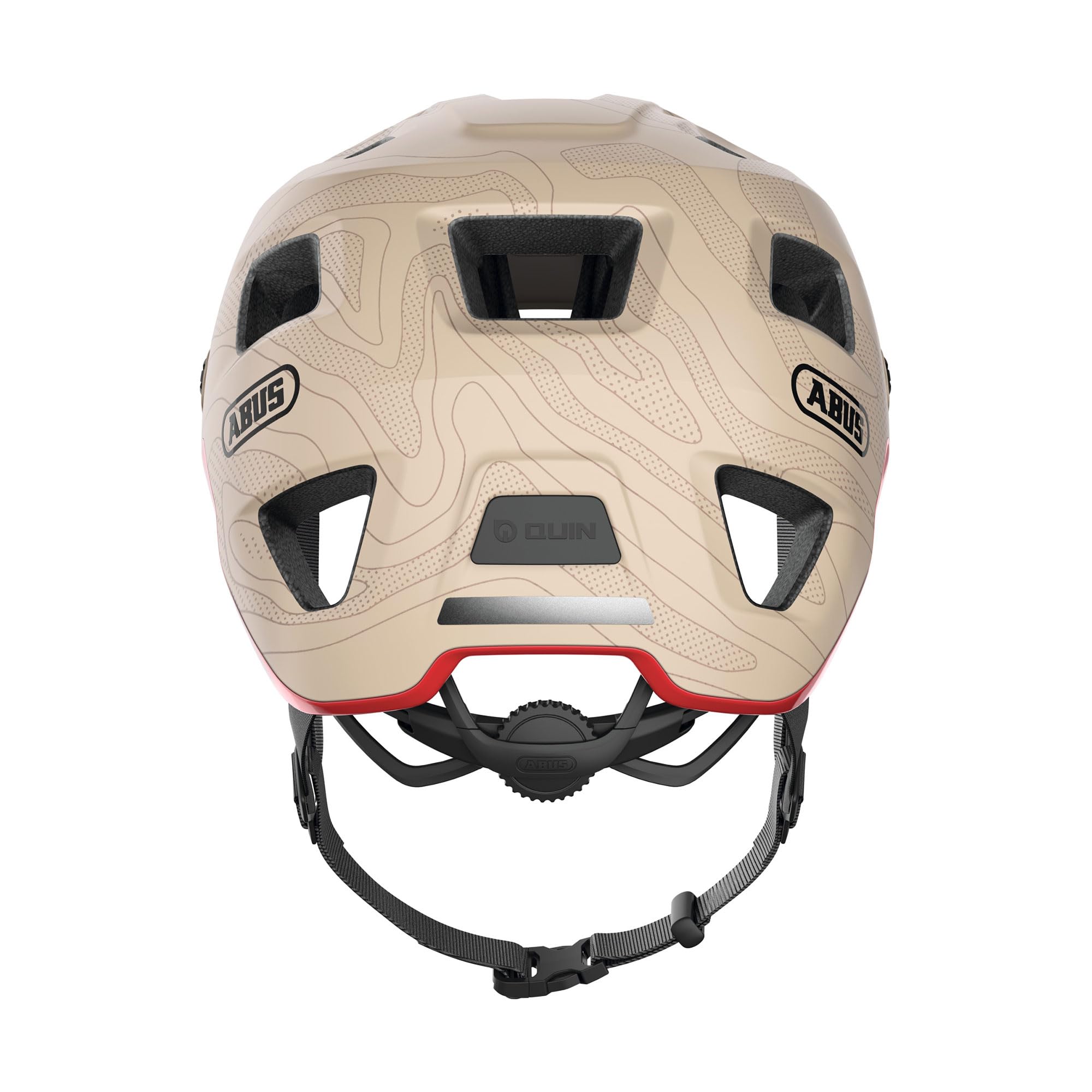 ABUS Casco MTB MoDrop - Casco de Ciclismo Robusto con Buena ventilación para Ciclistas de montaña - Ajuste Personalizado - Unisex