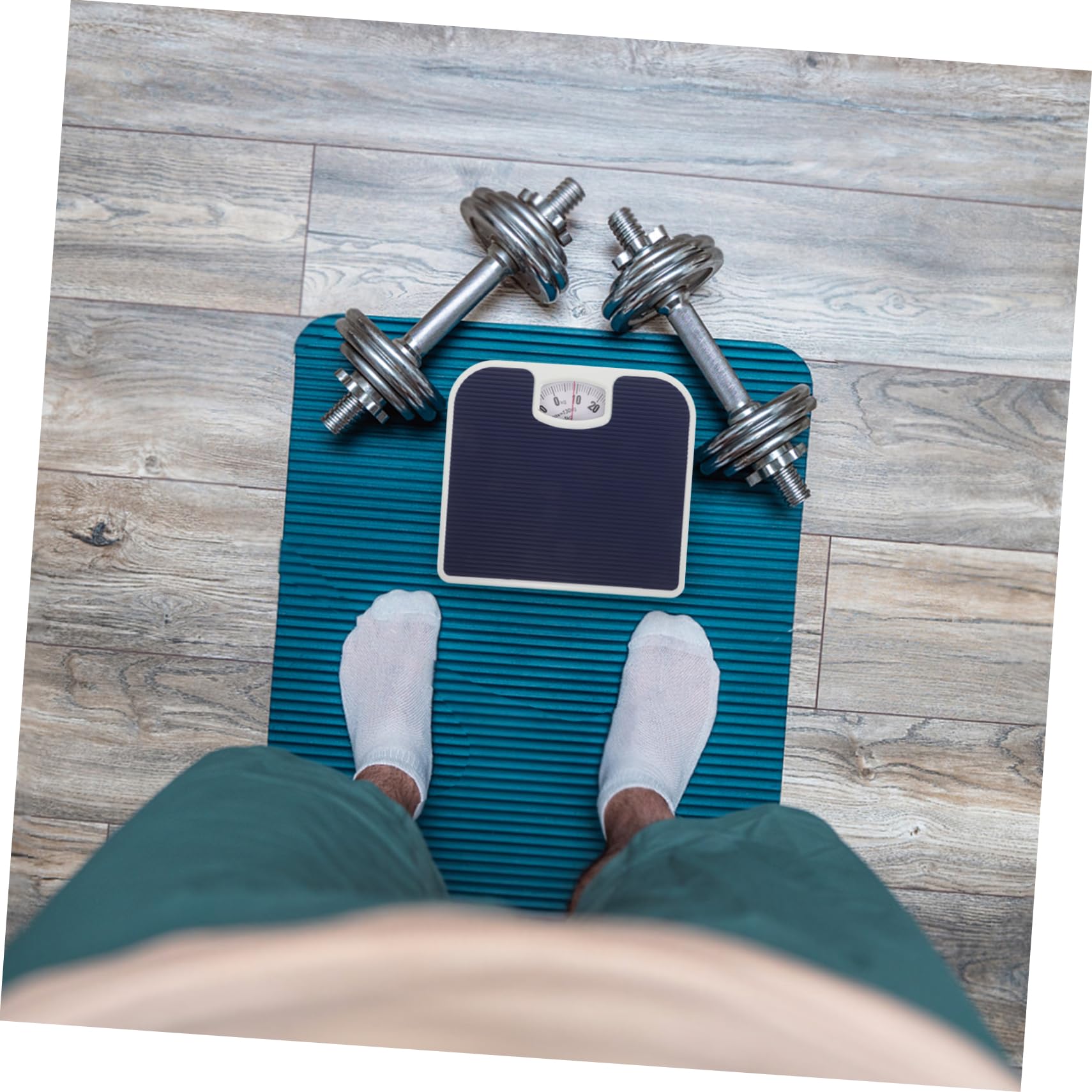 Báscula Corporal Mecánica de Baño Precisión para Uso Doméstico Medición de Peso Corporal para Monitoreo de Salud Femenino Báscula Personal para Viajar