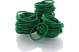 20 Pack Emerald Green Professional Grade Hair Ties