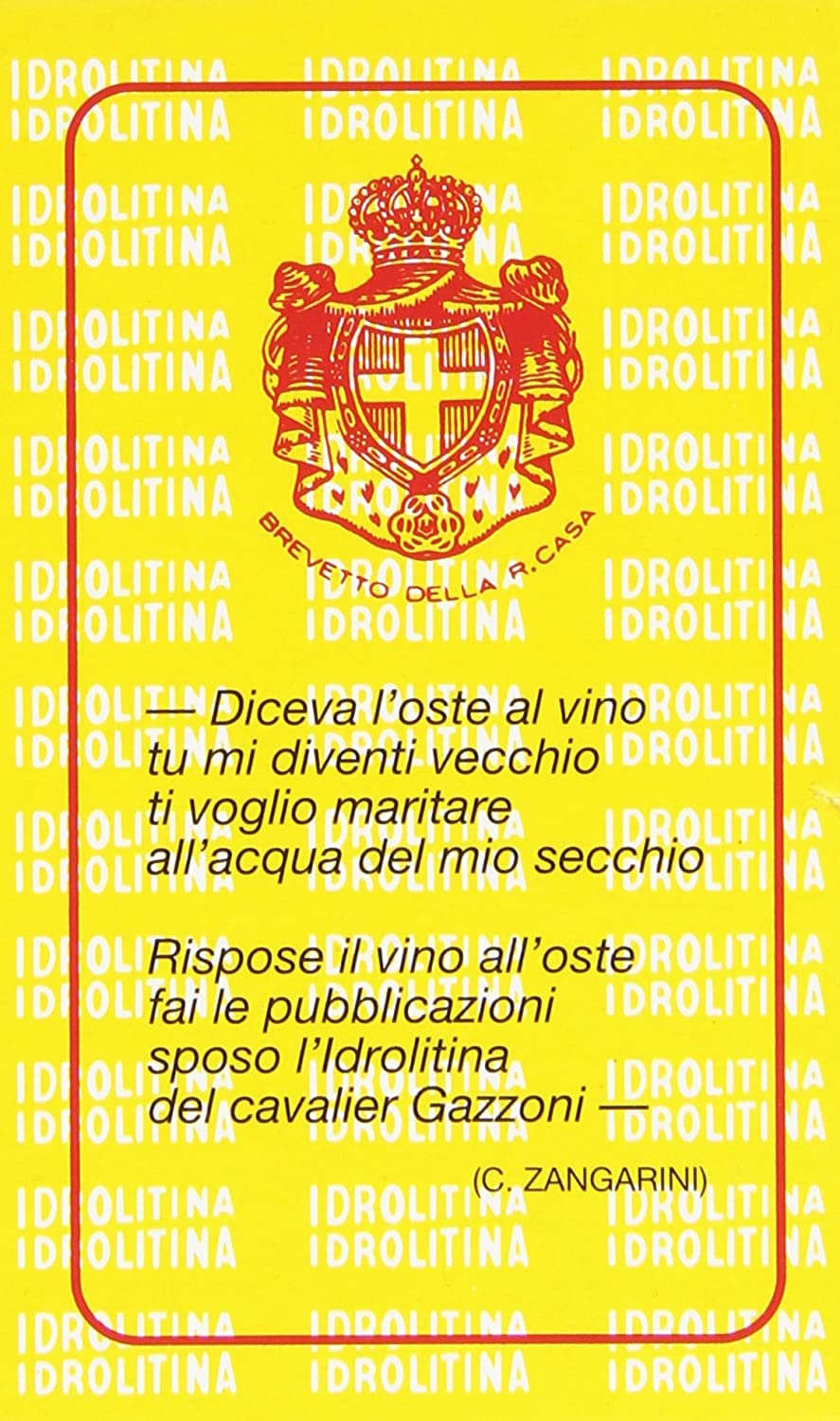 Ristora Idrolitina Lot de 12 poudres rafraîchissantes pour eau minérale 220 g d'eau de table préparée