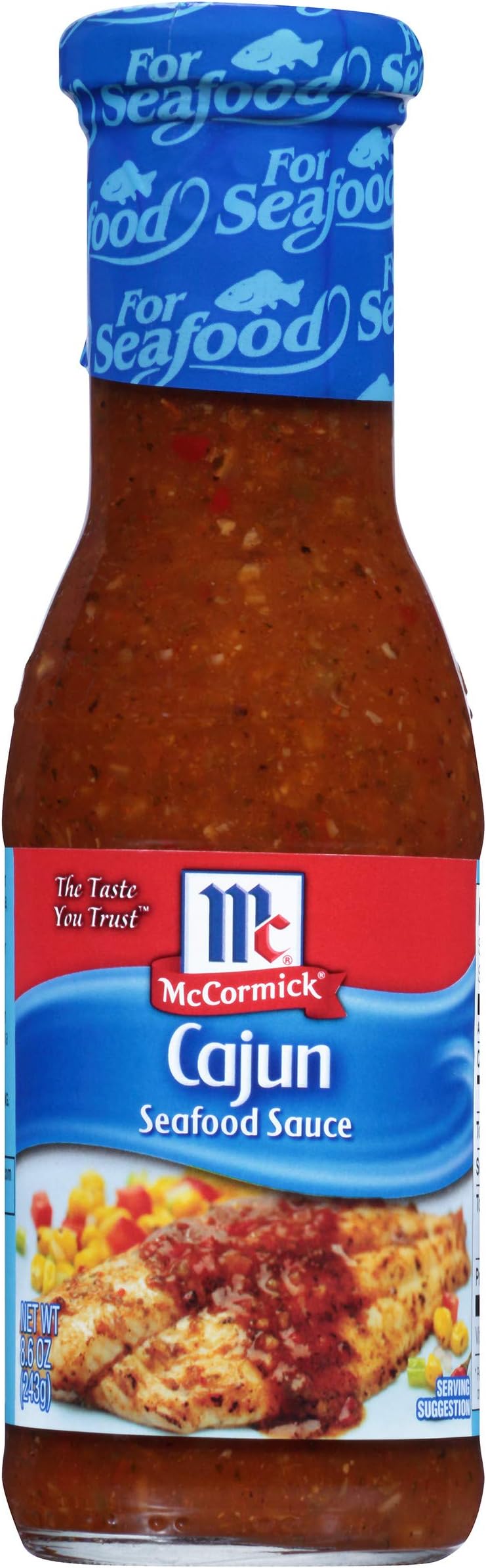 McCormick Golden Dipt Cajun Seafood Sauce, 8.6 oz (Pack of 6)
