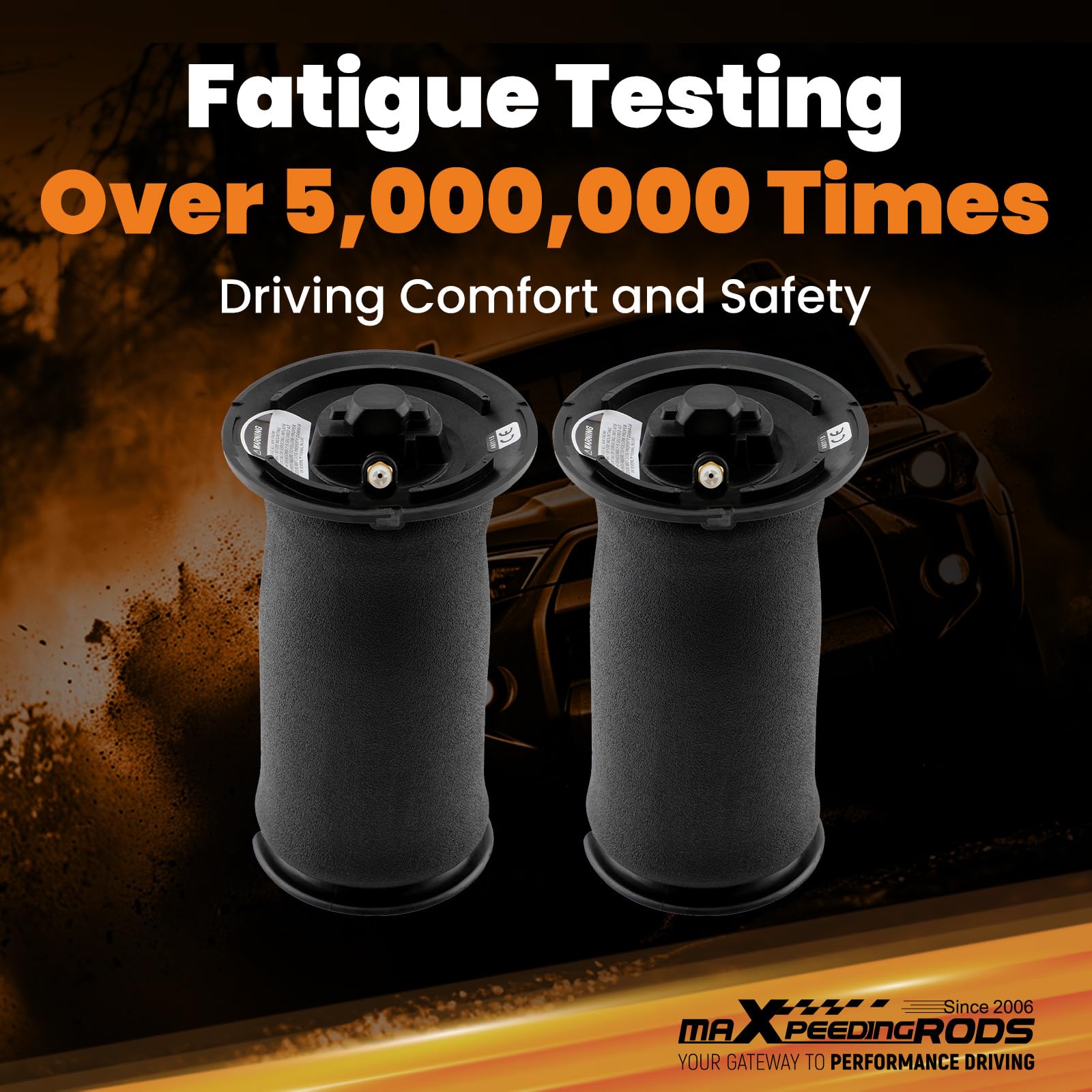 maXpeedingrods 2x Air Spring Bag Rear para BMW 5 E61 Touring E60 520d 520i 523d 523i 525d 525i