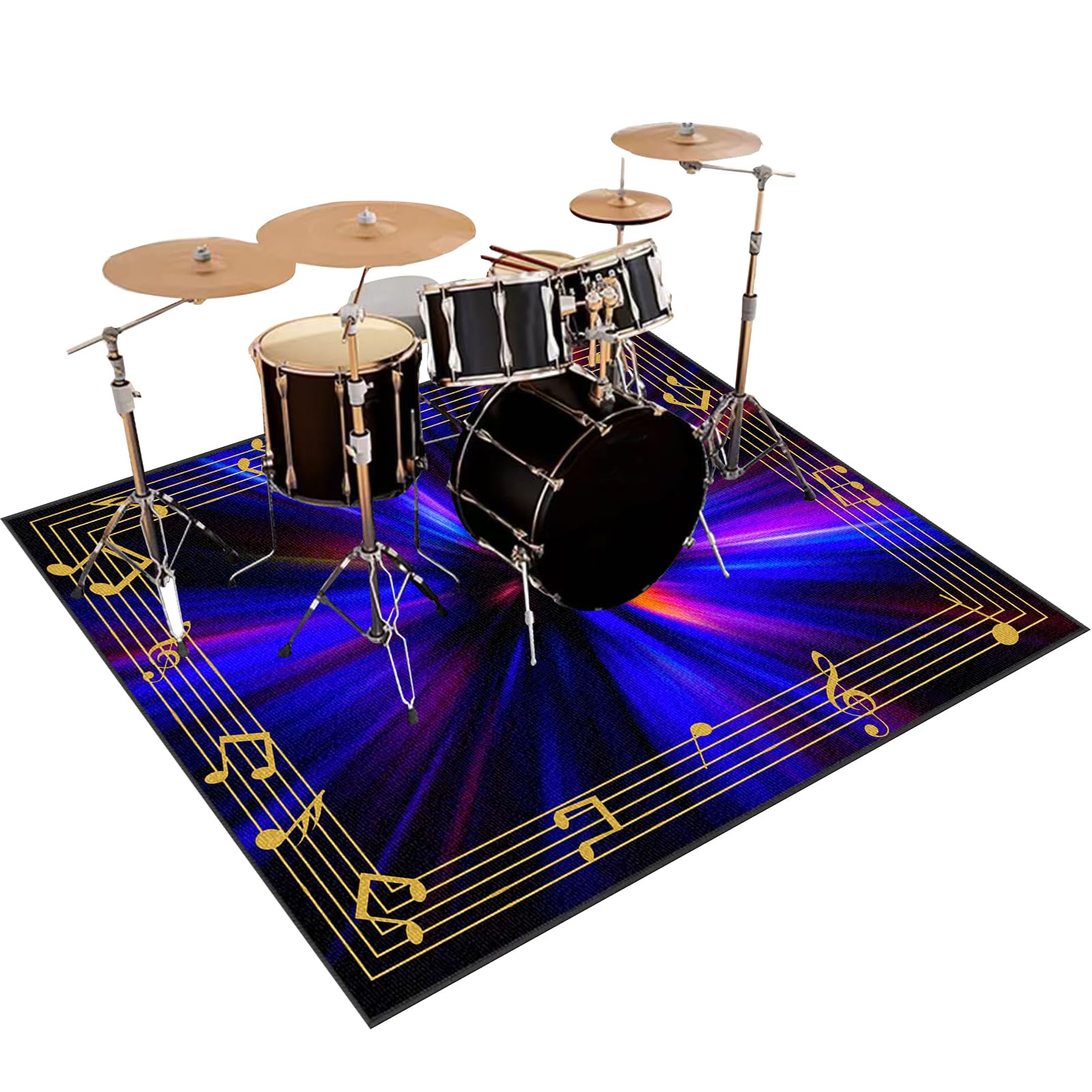 Bęben Dywan Dźwiękoszczelna Mata do baterii Elektroniczna Bateria Bateria Dywaniki Dywaniki Pump Box Antypoślizgowe Maty Bębnowe Maty Wodne 140 x 100 cm