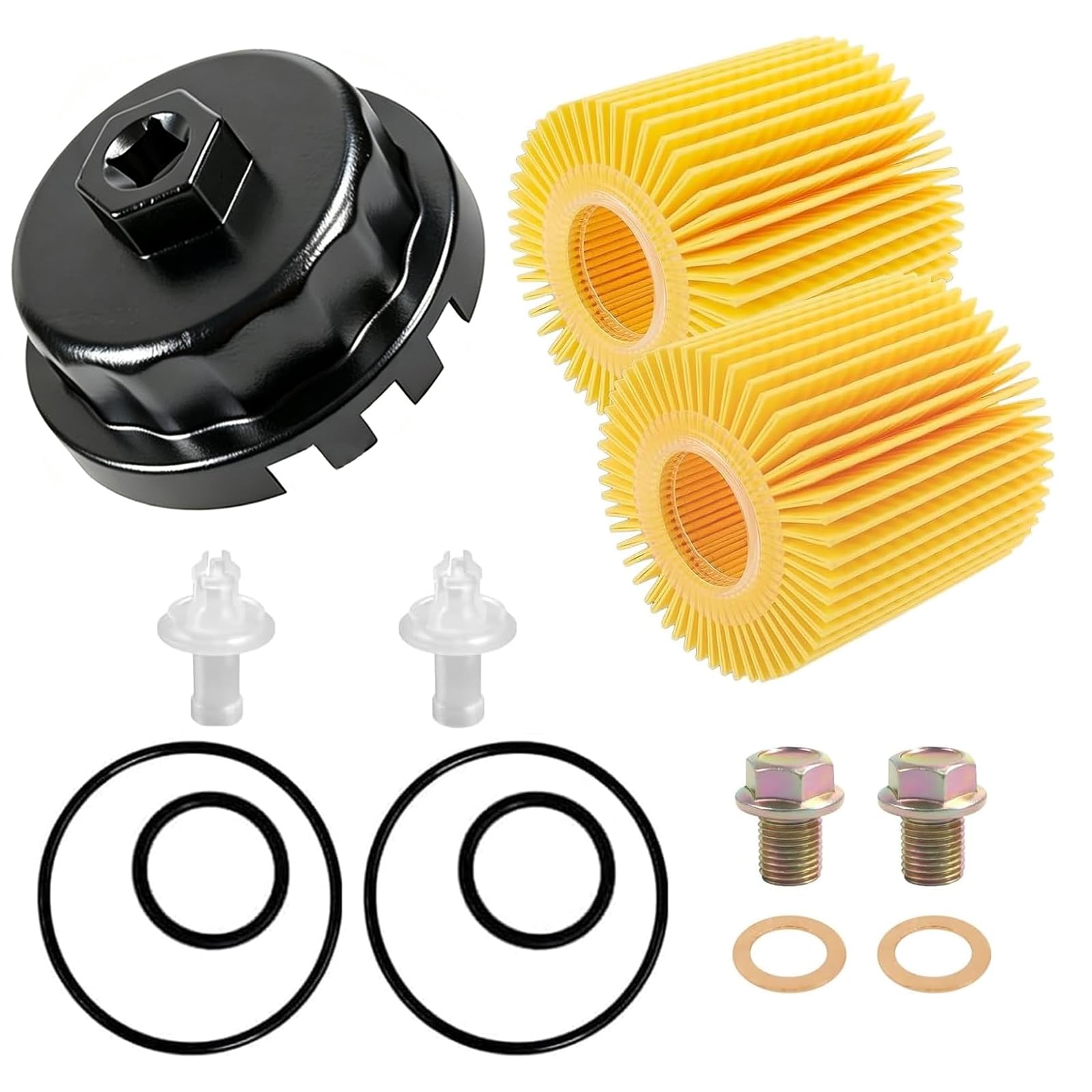RENEW 1点 エッセンス2点 Amazon.com: SKTMH 04152-YZZA1 Oil Filter Kit with Oil Filter