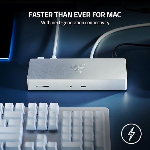 Miniatura 3 de Razer Base Thunderbolt 4: 10 puertos en 1 - Salida dual 4K o única 8K - Hub USB A y C, 2.5 GbE Thunderbolt 3, Mac y PC Compatible - Certificado
