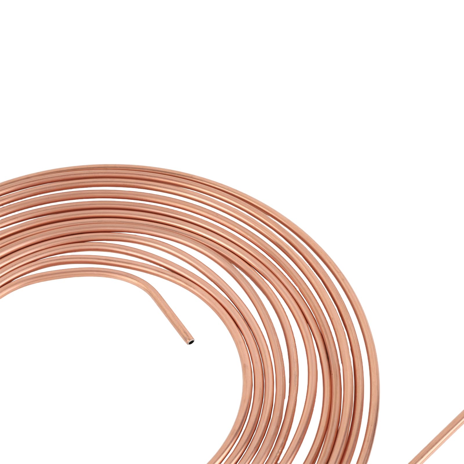 10 m Tubo del freno rivestito in rame per auto 3/16" 4,75 mm Kit di ricambio per auto Tubi flessibili Tubo in rame pronto per l'installazione Set freni completo con 20 dadi