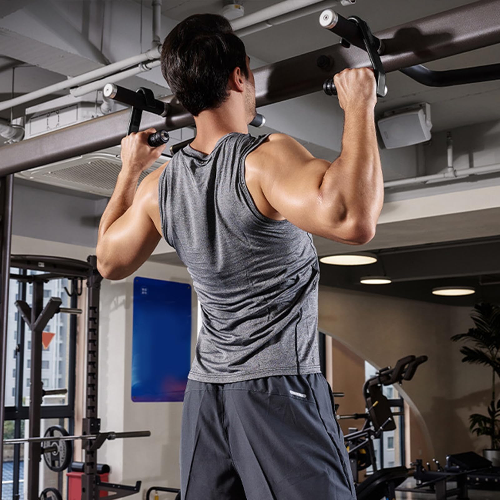 Impugnature ergonomiche per allenamento, maniglie ergonomiche da palestra per stacchi, per uomini, donne, giovani, adolescenti, atleti, ciclisti, golfisti, papà, nonno, moglie, marito, figlio
