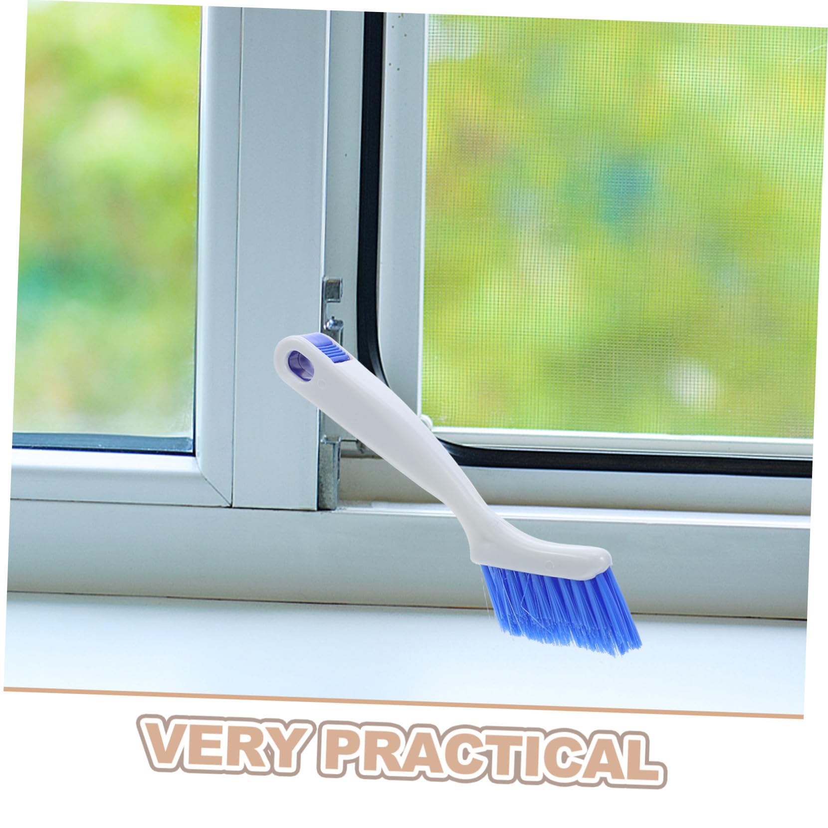 20 Piezas Cepillo de Limpieza para Ranuras y Juntas Cepillo de Nylon Ergonómico para Esquinas Estrechas Herramienta Ligera para Limpieza de Ventanas Cocina y Estufa Elimina
